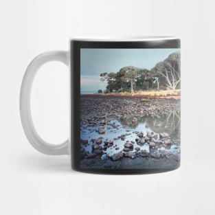 Pebbly beach, Phillip Island Mug